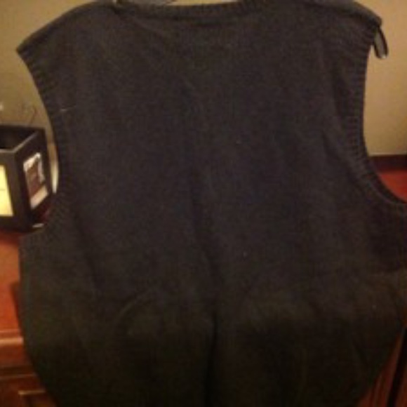 Polo Ralph Lauren Black By Lamb Wool Vest Size: 12 (L) Length: Mid-Length - Picture 5 of 8